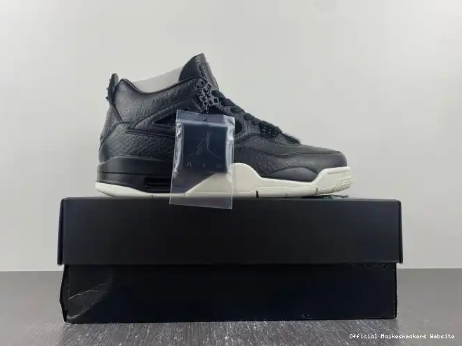 Official Maikesneakers Retro Jordan Pony Black 4 Hair 819139-010 0423